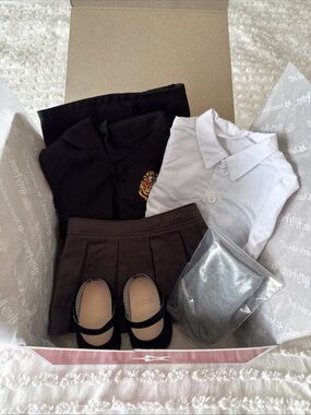 American Girl Doll Hogwarts Uniform (Skirt set)